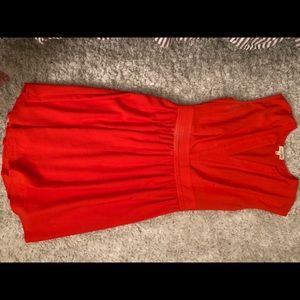 Red dress